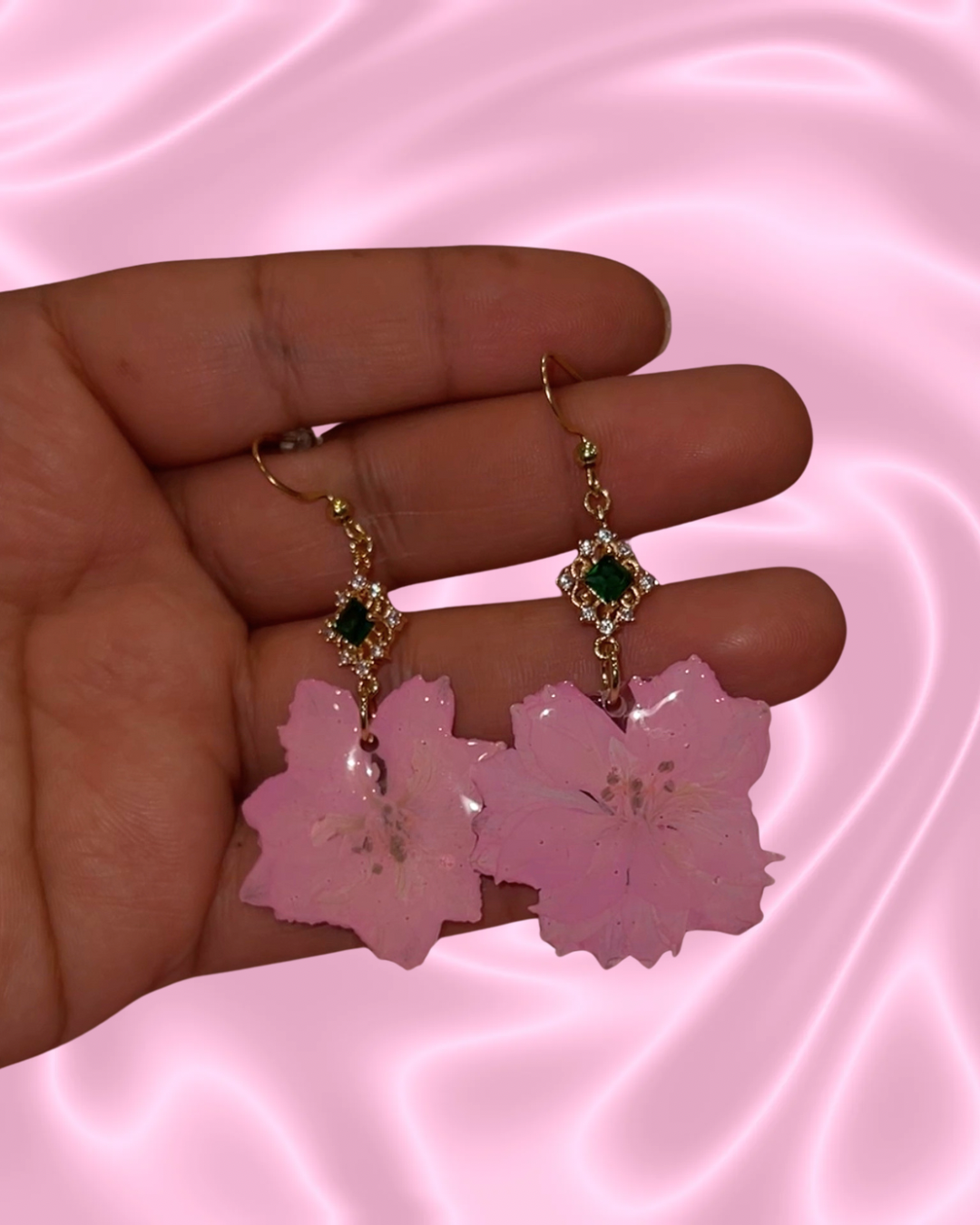 Larkspur Field Earrings