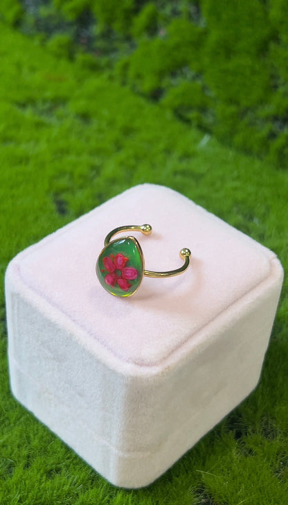 Cosmo & Wanda 2.0 Real Flower Ring