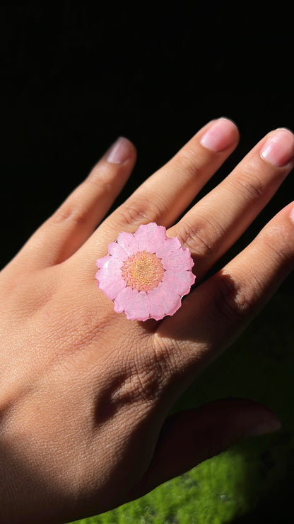 Ballerina Real Flower Ring