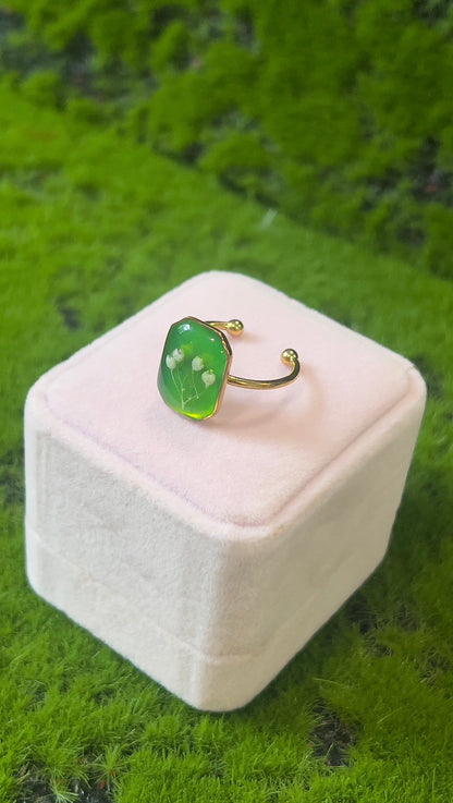 Garden Portal Real Flower Ring