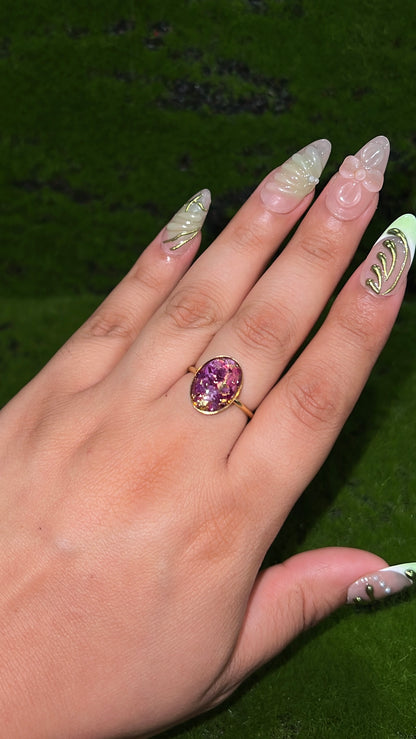 Fairy Petals 2 Real Flower Ring