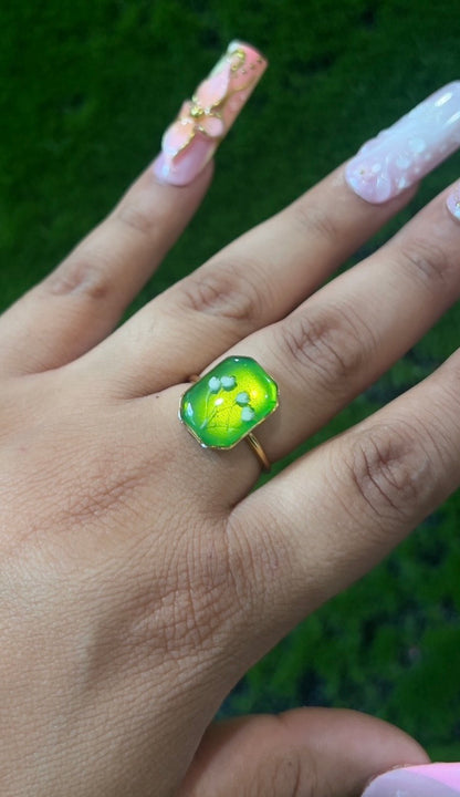 Garden Portal Real Flower Ring
