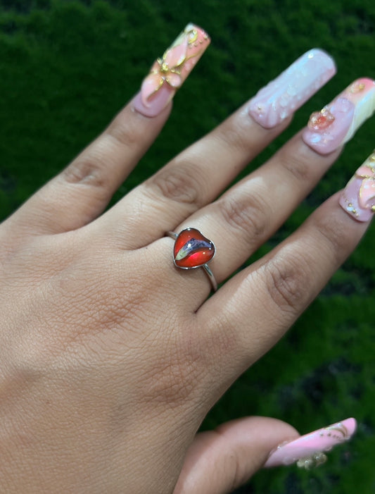 Love Bomb Real Flower Ring