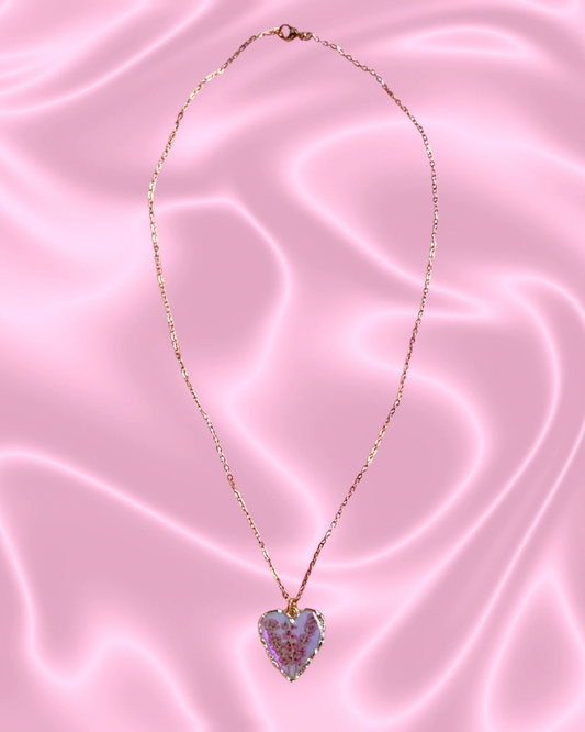 Acai Fields Heart Necklace