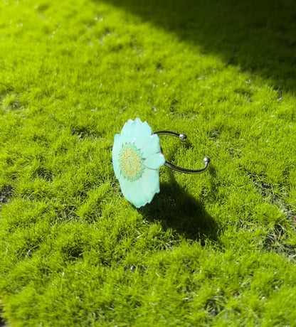 Sea Luminary Real Flower Ring