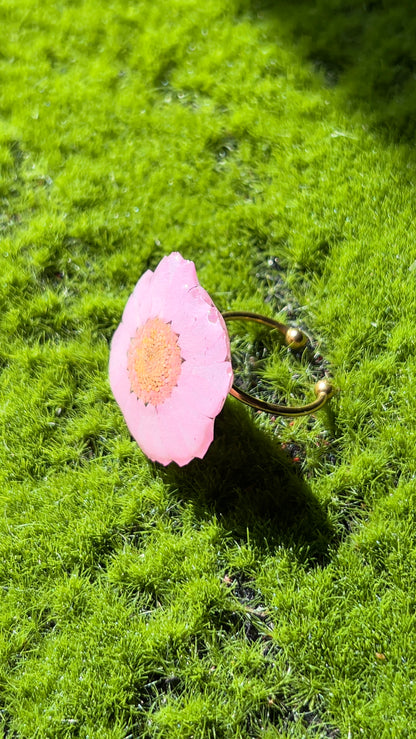 Ballerina Real Flower Ring