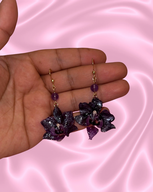 Orchid Cave Earrings