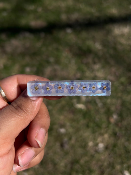Forget Me Not Barrette