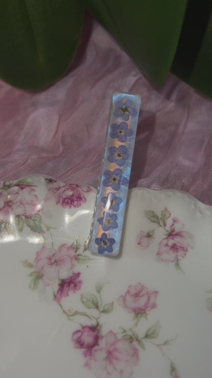 Forget Me Not Barrette