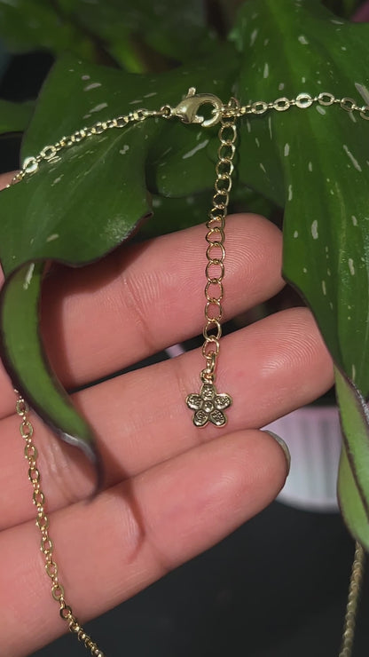 Lineage Real Orchid Necklace