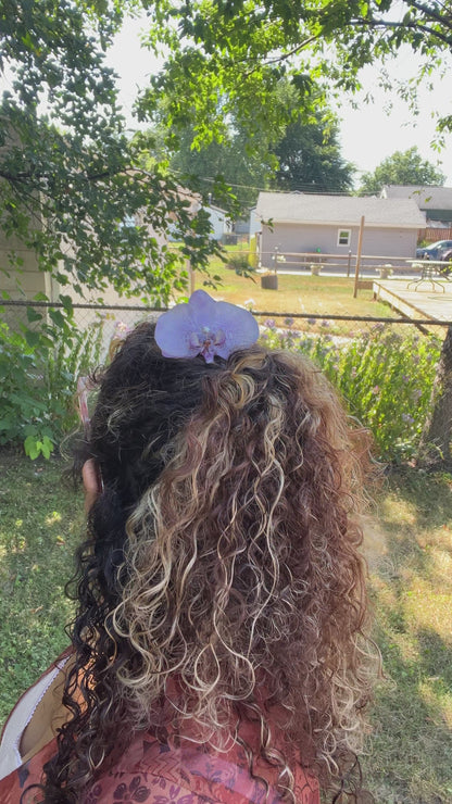 Star of the Show Real Orchid Hair Pin (Sm)